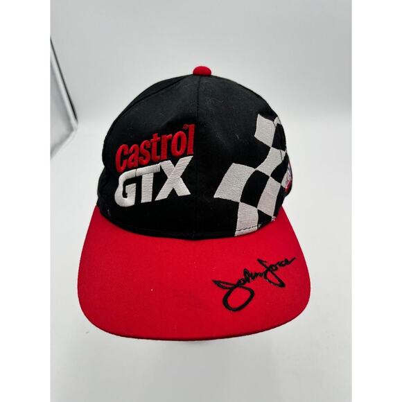 NHRA John Force drag racing hat excellent condition black snapback - Picture 1 of 6